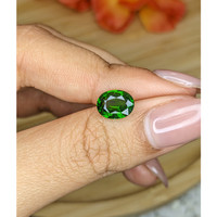 1.67 Ct. Chrome Diopside from Brazil Life Style