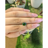 1.82 Ct. Chrome Diopside from Brazil Life Style
