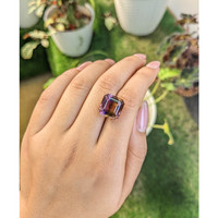 10.77 Ct. Bi Color Ametrine from Ceylon (Sri Lanka) Life Style