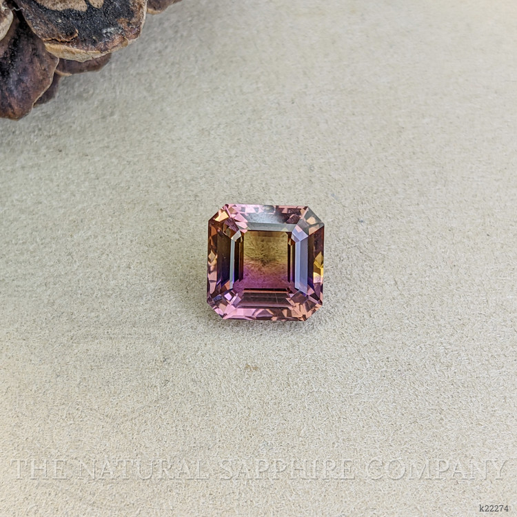 10.77 Ct. Bi Color Ametrine from Ceylon (Sri Lanka)