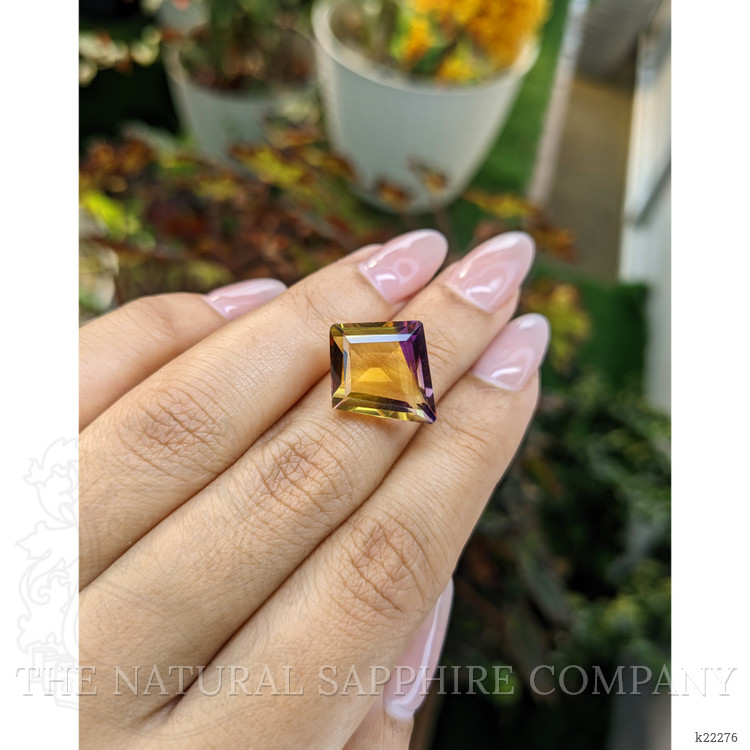 9.90 Ct. Ametrine from Ceylon (Sri Lanka)