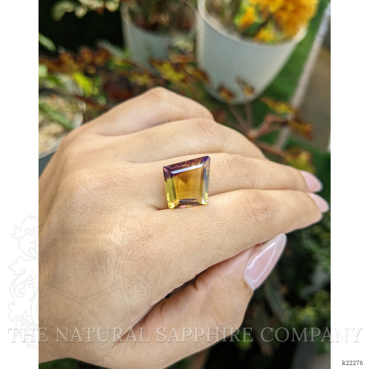 9.90 Ct. Ametrine from Ceylon (Sri Lanka)