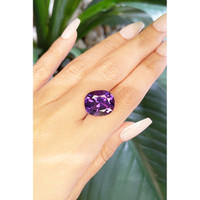 11.06 Ct. Amethyst from Brazil Life Style