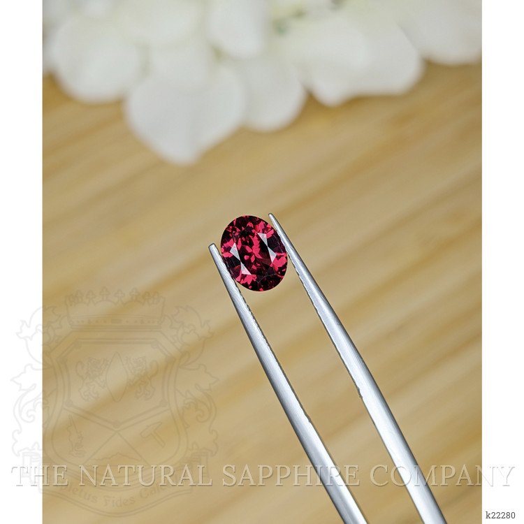 1.31 Ct. Rhodolite Garnet from Ceylon (Sri Lanka)