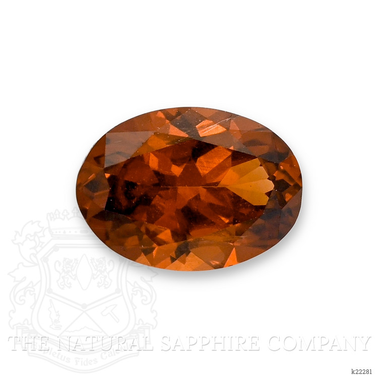 0.64 Ct. Brownish Orange Garnet from Montana