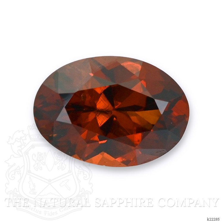 1.04 Ct. Brownish Orange Garnet from Ceylon (Sri Lanka)