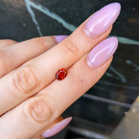 1.12 Ct. Reddish Orange Garnet from Montana Life Style