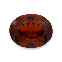 1.27 Ct. Orangish Red Garnet from Montana Video