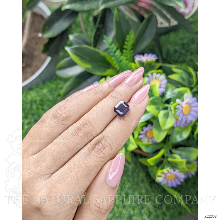 4.08 Ct. Purple Spinel from Ceylon (Sri Lanka)