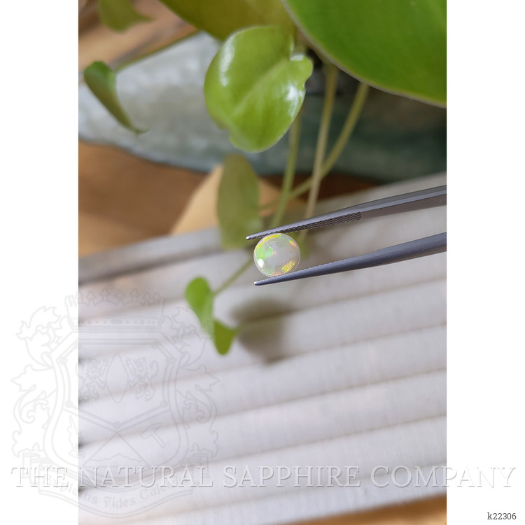 0.90 Ct. Cabochon White Opal from Australia