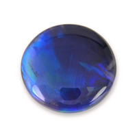 0.76 Ct. Cabochon Black Opal from Australia Video