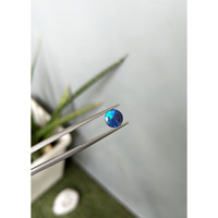 0.76 Ct. Cabochon Black Opal from Australia Life Style