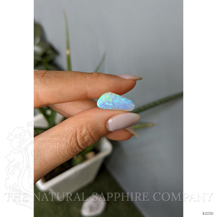2.03 Ct. Cabochon White Opal from Australia