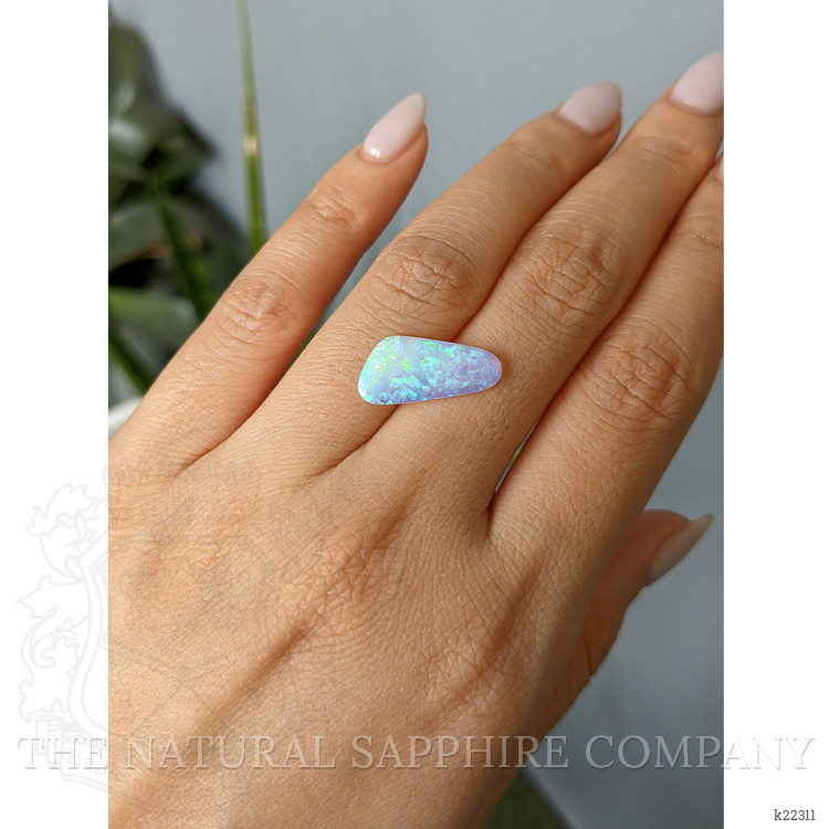 2.03 Ct. Cabochon White Opal from Australia