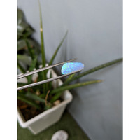 2.03 Ct. Cabochon White Opal from Australia Life Style