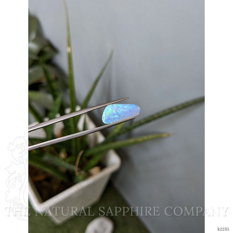 2.03 Ct. Cabochon White Opal from Australia