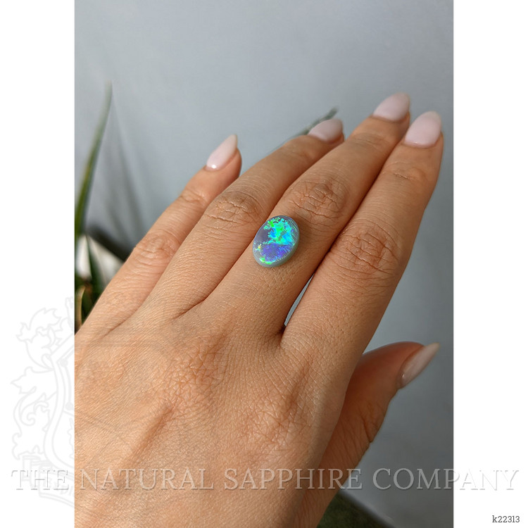 3.29 Ct. Semi-Black Opal from Australia