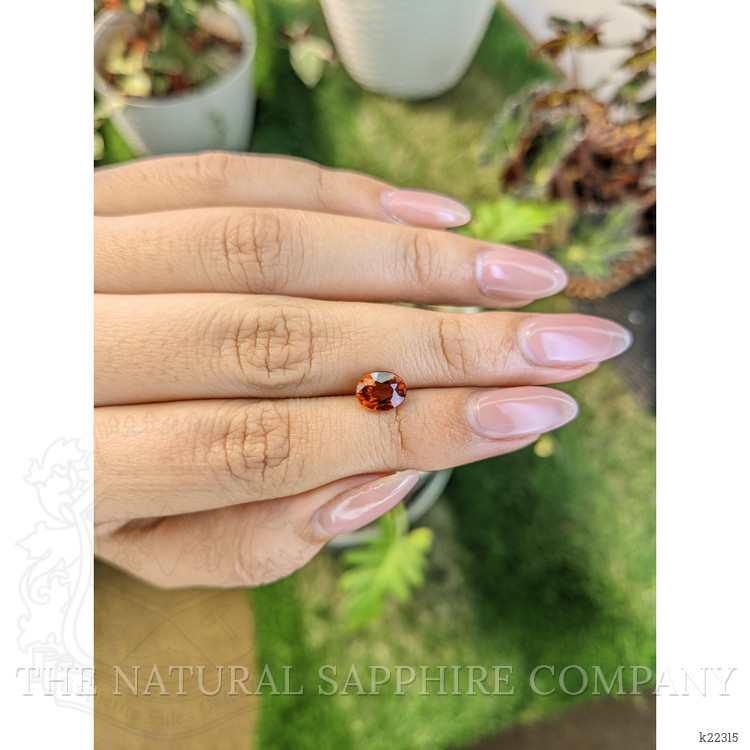 1.74 Ct. Hessonite Garnet from Madagascar