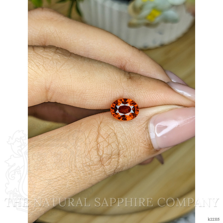 1.74 Ct. Hessonite Garnet from Madagascar