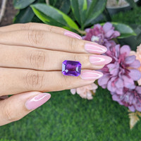 7.57 Ct. Amethyst from Africa Life Style