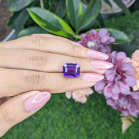 5.89 Ct. Amethyst from Africa Life Style