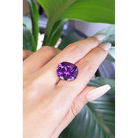 11.29 Ct. Amethyst from Brazil Life Style