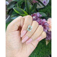 4.30 Ct. Aquamarine from Ceylon (Sri Lanka) Life Style