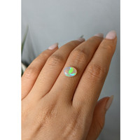 1.34 Ct. Cabochon Crystal/Jelly Opal from Australia Life Style