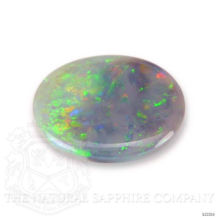 2.66 Ct. Cabochon Semi-Black Opal from Australia