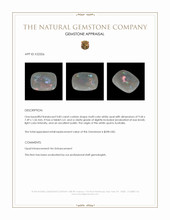 0.83 Ct. White Opal from Australia Appraisal