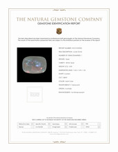 0.83 Ct. Multi Color White Opal from Australia Scan Report