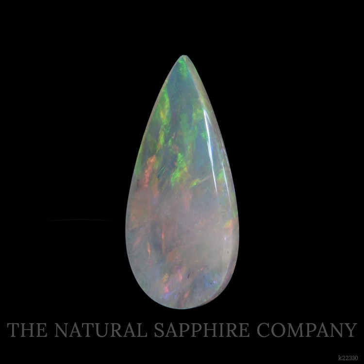 1.37 Ct. Cabochon White Opal from Australia
