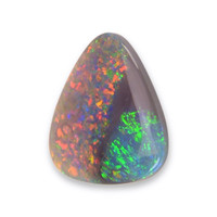 1.26 Ct. Cabochon Black Opal from Australia Video