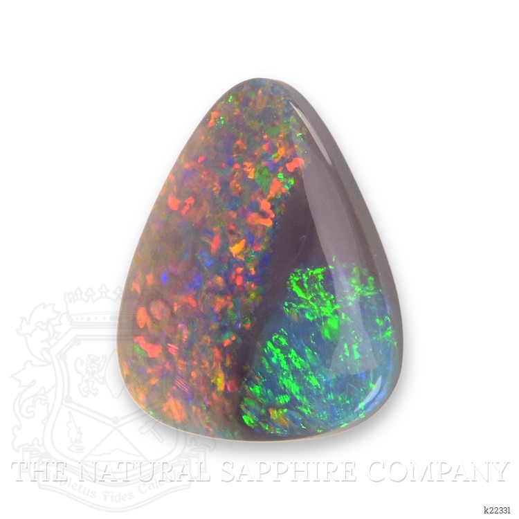 1.26 Ct. Cabochon Black Opal from Australia