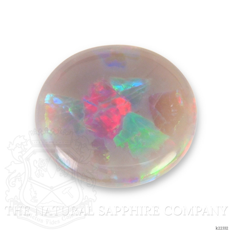 2.10 Ct. Cabochon Black Opal from Australia