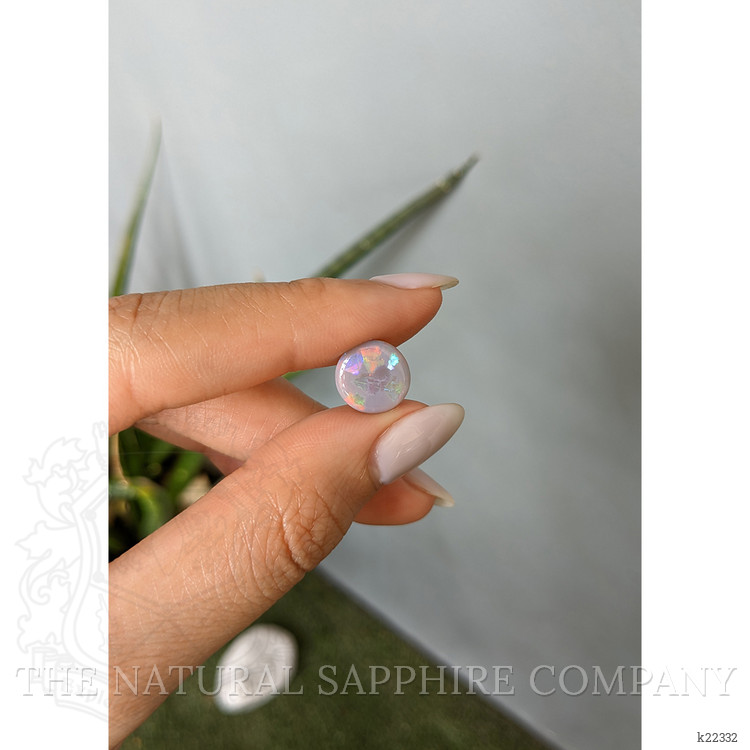 2.10 Ct. Cabochon Black Opal from Australia