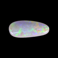 2.06 Ct. Cabochon Semi-Black Opal from Australia Video