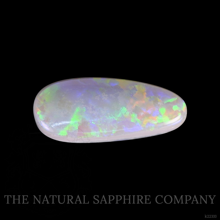 2.06 Ct. Cabochon Semi-Black Opal from Australia