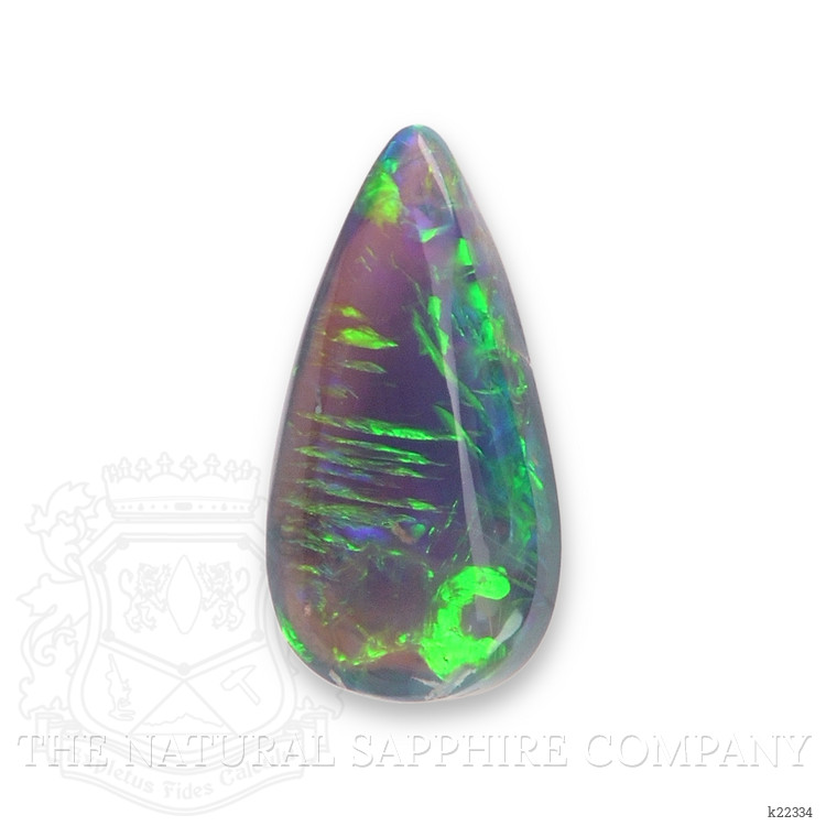 0.63 Ct. Cabochon Black Opal from Australia