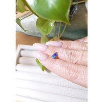 0.63 Ct. Cabochon Black Opal from Australia Life Style