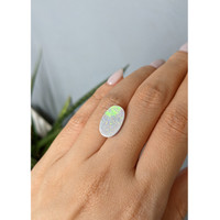 2.86 Ct. White Opal from Australia Life Style