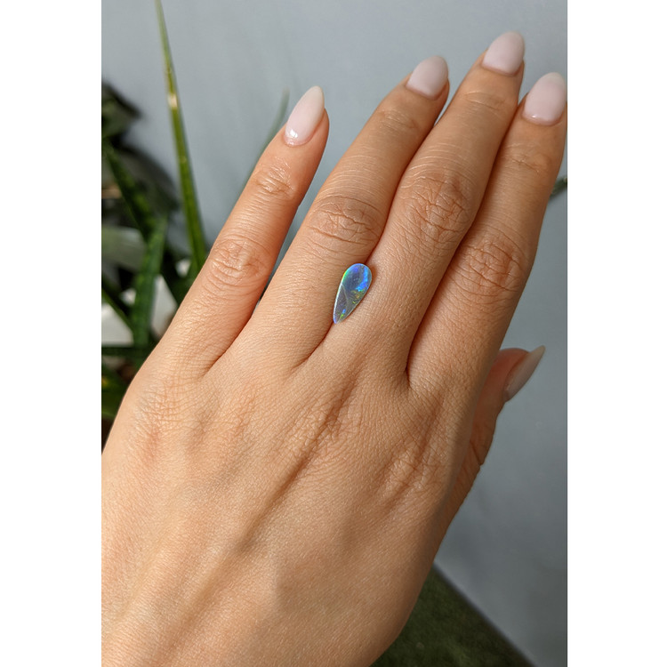 0.84 Ct. Semi-Black Opal from Australia