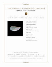 2.51 Ct. Multi Color Crystal Opal (Jelly Opal) from Australia Scan Report