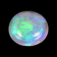 0.98 Ct. Cabochon Crystal/Jelly Opal from Australia Video