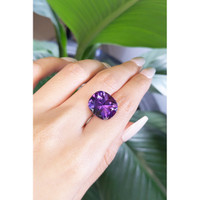 11.85 Ct. Amethyst from Brazil Life Style