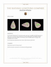 2.53 Ct. Cabochon Crystal/Jelly Opal from Australia Appraisal