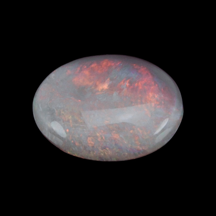 1.38 Ct. Cabochon Semi-Black Opal from Australia