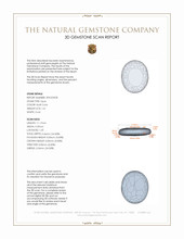 1.61 Ct. White Opal from Australia 3 D Scan Report