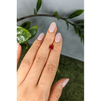 0.55 Ct. Red Fire Opal from Mexico Life Style