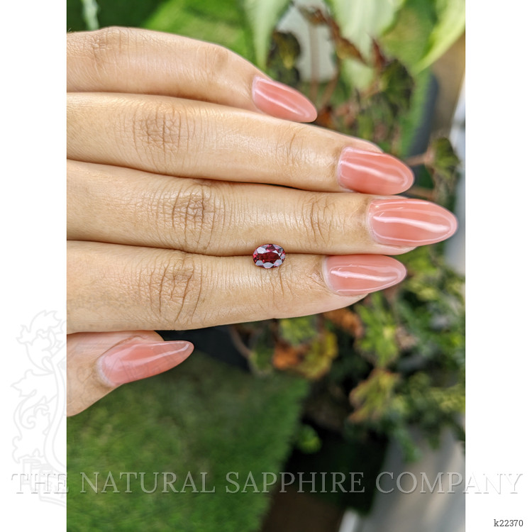 1.03 Ct. Rhodolite Garnet from Ceylon (Sri Lanka)